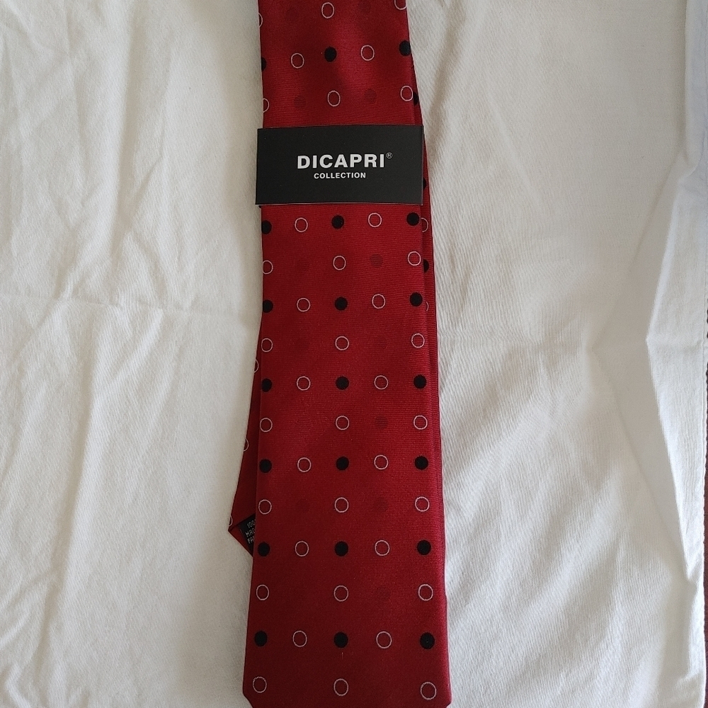 Dicapri 100% silk tie